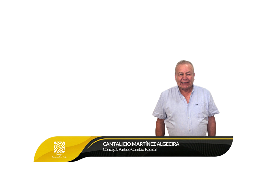Retrato de Cantalicio Martinez Algecira